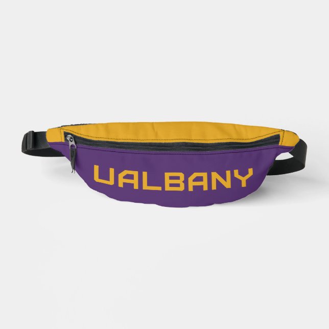 University at Albany Wordmark Fanny Pack (Front)