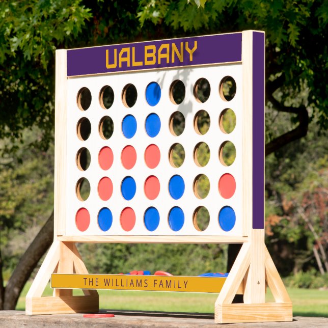 University at Albany Wordmark Fast Four (Lawn)