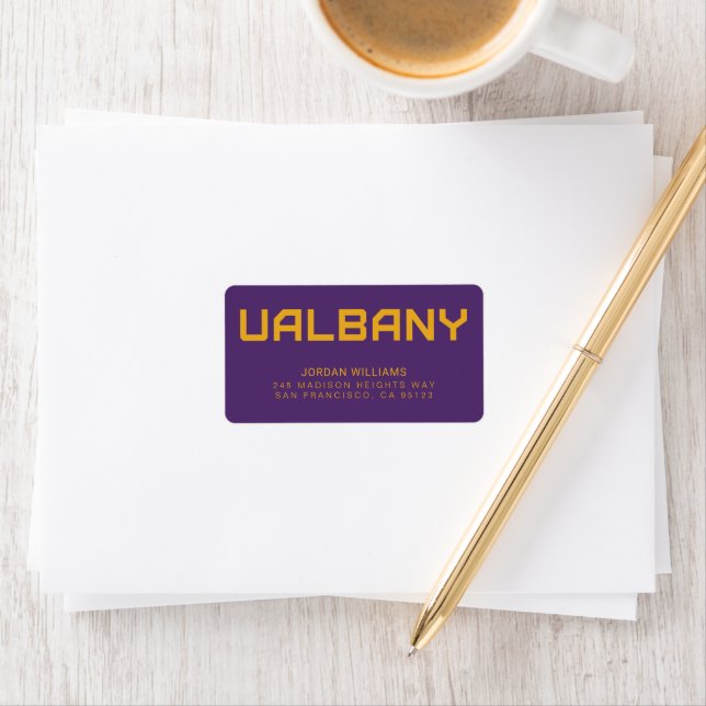 University at Albany Wordmark Label (Insitu)