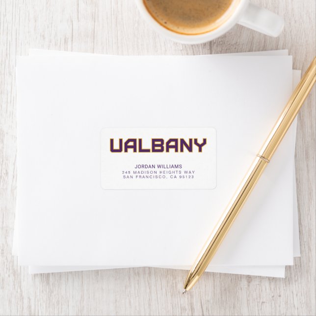 University at Albany Wordmark Label (Insitu)