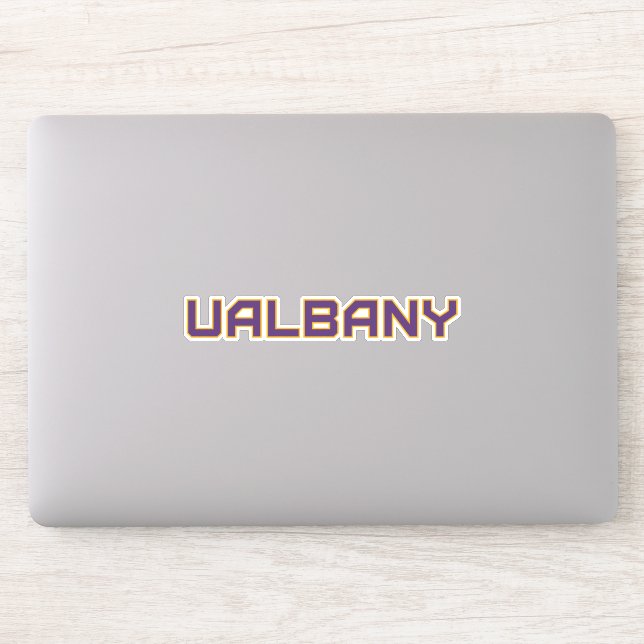 University at Albany Wordmark Sticker (Computer)