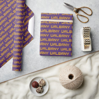 University at Albany Wordmark Wrapping Paper