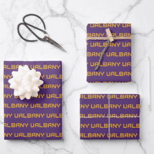 University at Albany Wordmark Wrapping Paper Sheets