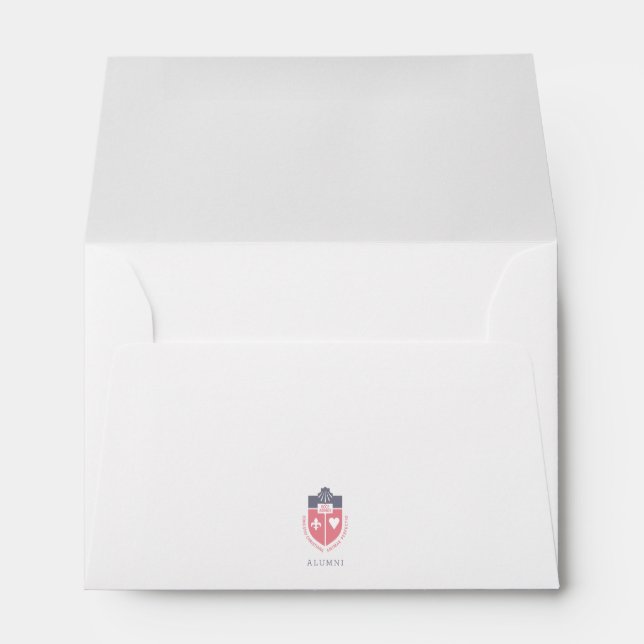 University College Alumni School Logo Envelope (Back (Bottom))