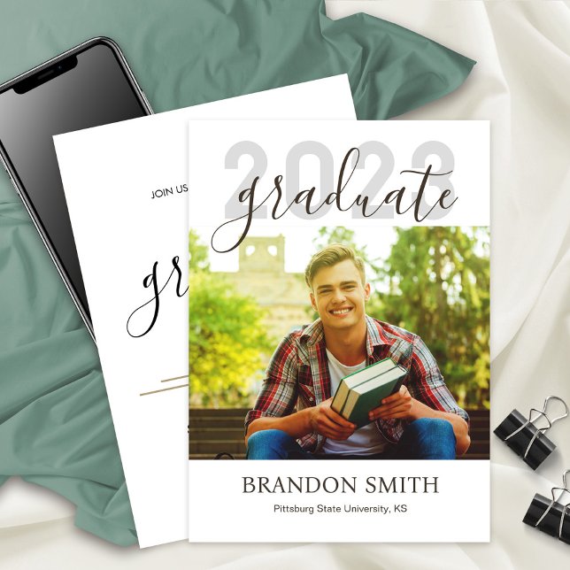 University Graduation 2023 Photo Invitation (Creator Uploaded)
