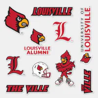  University of Louisville Cardinals Large One Color T-Shirt :  Sports & Outdoors
