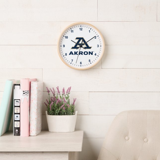 University of Akron | A Akron Clock (Reading Room)