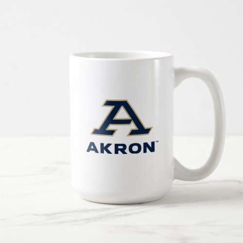 University of Akron  A Akron Coffee Mug