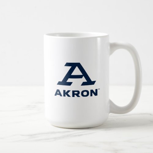 University of Akron  A Akron Coffee Mug