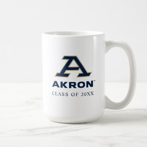 University of Akron  A Akron Coffee Mug