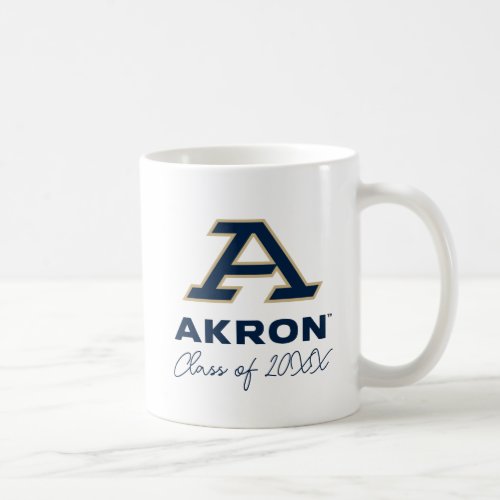 University of Akron  A Akron Coffee Mug