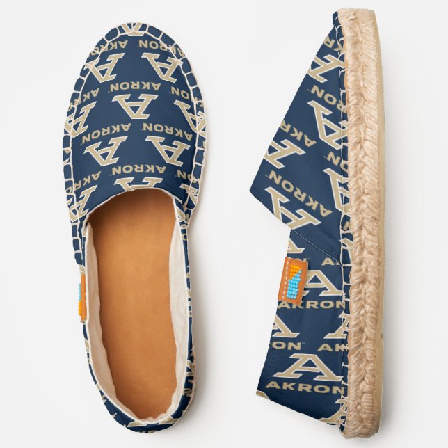 University of Akron | A Akron Espadrilles (Side)