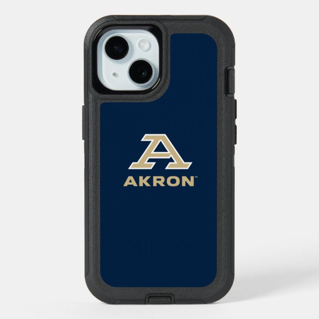 University of Akron | A Akron iPhone 15 Case (Back)