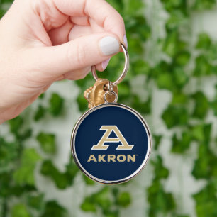 University of Akron A Akron Keychain