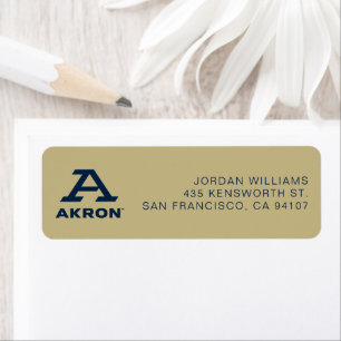 University of Akron A Akron Label