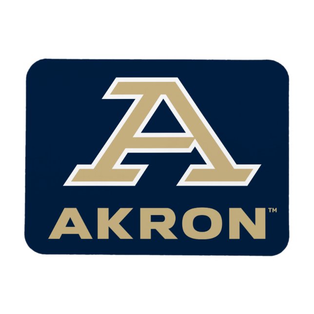 University of Akron | A Akron Magnet (Horizontal)
