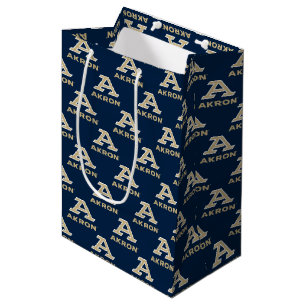 University of Akron   A Akron Medium Gift Bag