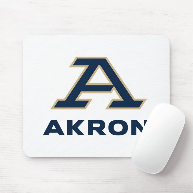University of Akron | A Akron Mouse Pad (With Mouse)