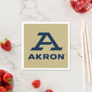 University of Akron   A Akron Napkins