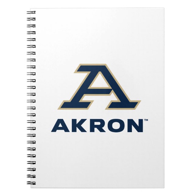 University of Akron | A Akron Notebook (Front)