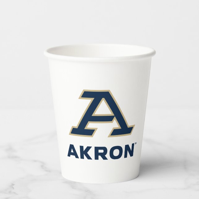 University of Akron | A Akron Paper Cups (Back)