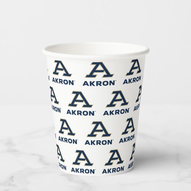 University of Akron | A Akron Paper Cups (Back)