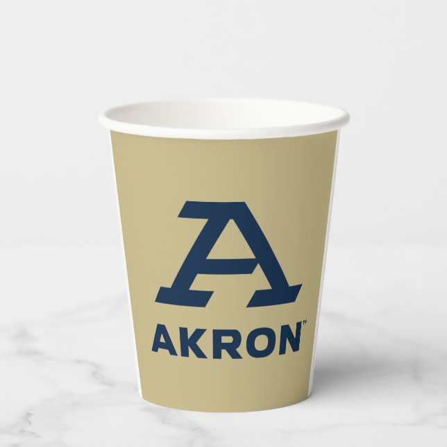 University of Akron | A Akron Paper Cups (Back)