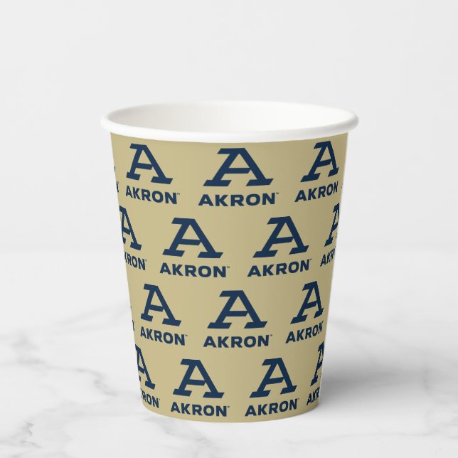 University of Akron | A Akron Paper Cups (Back)