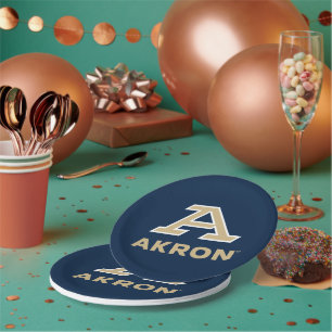 University of Akron A Akron Paper Plates
