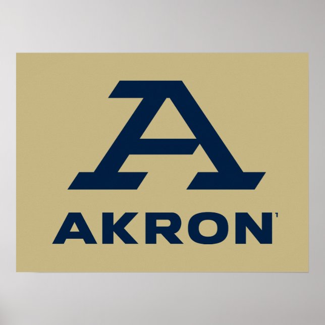 University of Akron | A Akron Poster (Front)