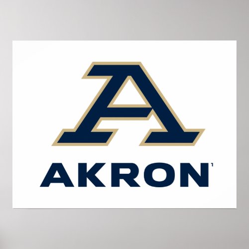 University of Akron  A Akron Poster