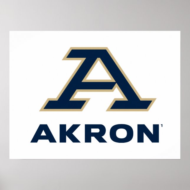University of Akron | A Akron Poster (Front)