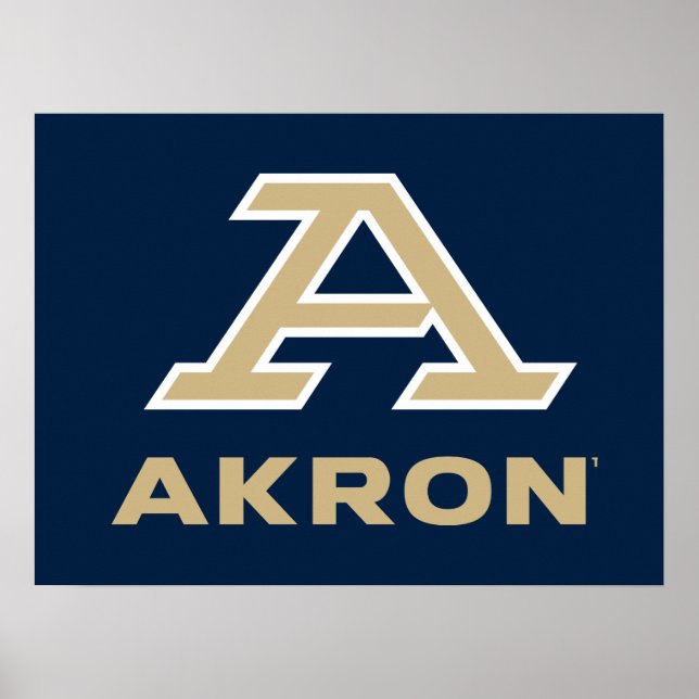 University of Akron | A Akron Poster (Front)
