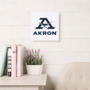 University of Akron A Akron Square Wall Clock