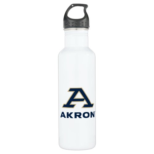 University of Akron  A Akron Stainless Steel Water Bottle