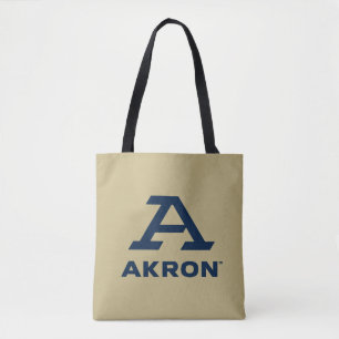 University of Akron   A Akron Tote Bag