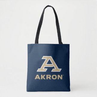 University of Akron | A Akron Tote Bag