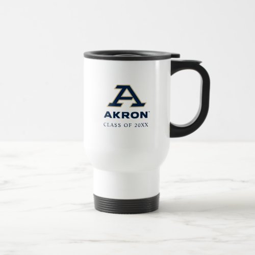 University of Akron  A Akron Travel Mug