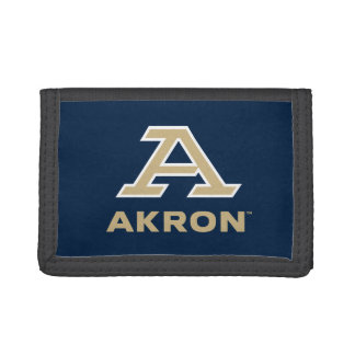 University of Akron | A Akron Trifold Wallet