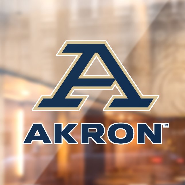 University of Akron | A Akron Window Cling (Sheet 2)