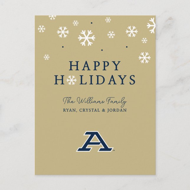University of Akron | A Holiday Postcard (Front)