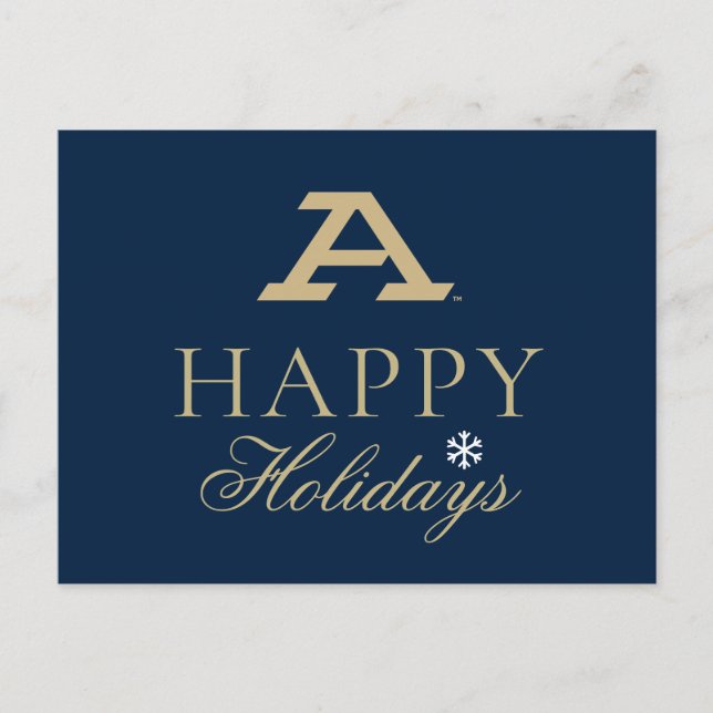 University of Akron | A Holiday Postcard (Front)