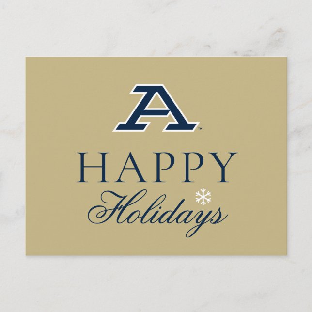 University of Akron | A Holiday Postcard (Front)