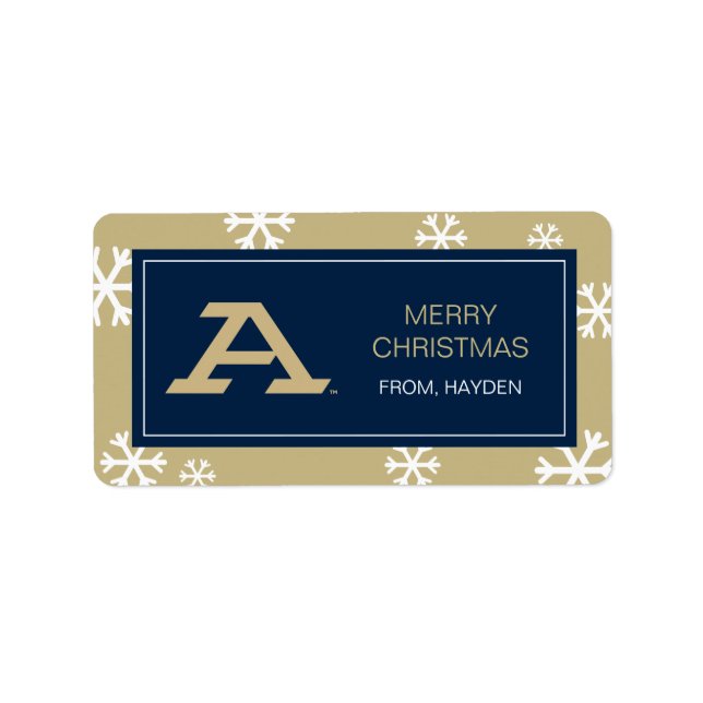 University of Akron | A Label (Front)