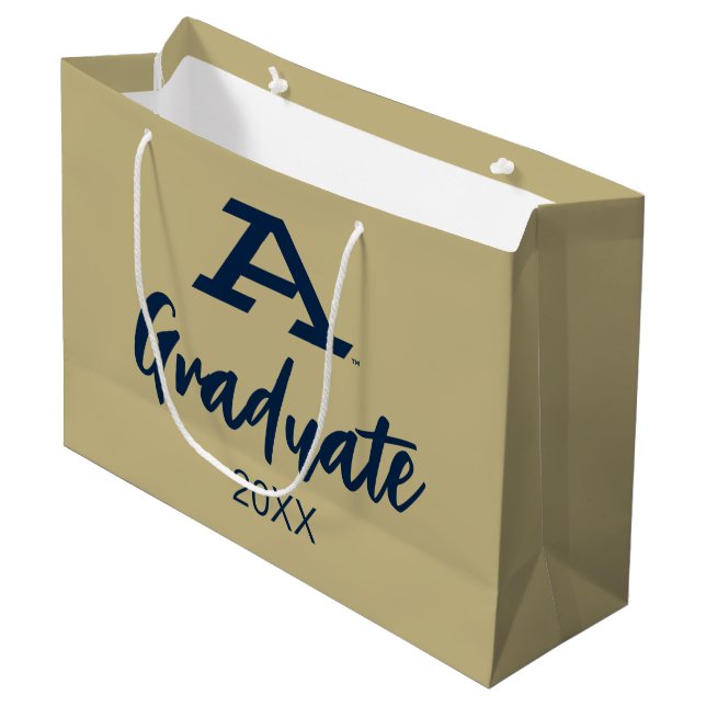 University of Akron | A Large Gift Bag (Front Angled)