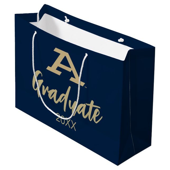 University of Akron | A Large Gift Bag (Front Angled)