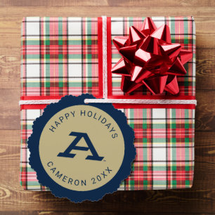 University of Akron A Ornament Card