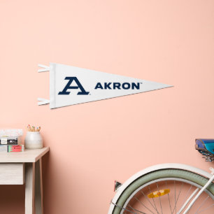 University of Akron   A Pennant Flag