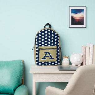 University of Akron A Printed Backpack