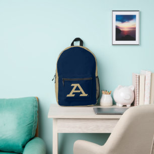 University of Akron   A Printed Backpack